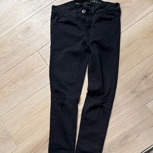 American Eagle Outfitters Black Super Stretch Jeans